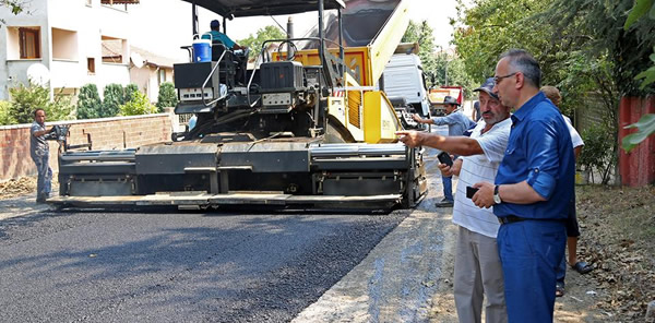 ASFALTLAMA ÇALIŞMALARI DEVAM EDİYOR