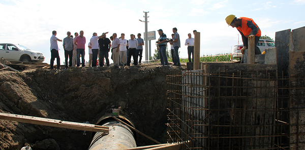 AKÇAY BARAJI’NDA ÇALIŞMALAR SÜRÜYOR
