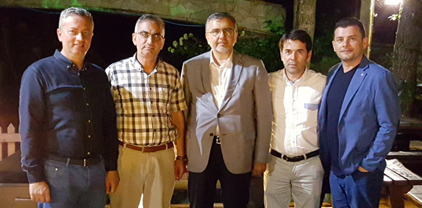 MUSTAFA DAVUTOĞLU, YILMAZER’İN MİSAFİRİ OLDU