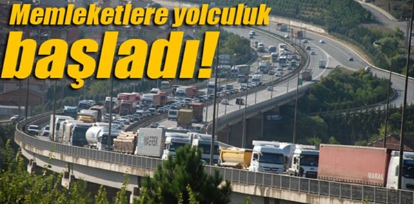 TEM'DE BAYRAM YOĞUNLUĞU BAŞLADI