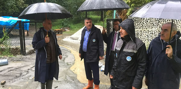 BAŞKAN TOÇOĞLU: 'SAPANCA’DA METREKAREYE 100 KİLOGRAM YAĞIŞ DÜŞTÜ'