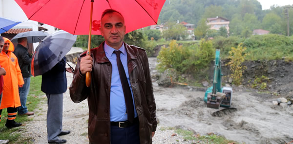 YILMAZER, SELDE OLUŞAN ZARARI VE YAPILAN ÇALIŞMALARI AÇIKLADI