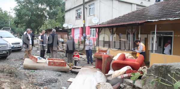 HASAR TESPİT ÇALIŞMASI BAŞLATILDI