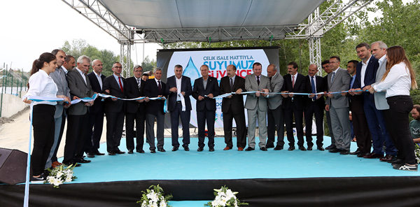 ÇELİK İSALE HATTI DEVREYE ALINDI