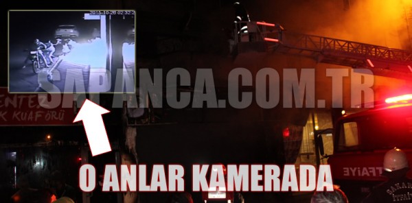 SAPANCA’DA MAĞAZA KUNDAKLANDI! O ANLAR KAMERAYA İŞTE BÖYLE YANSIDI