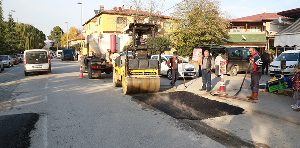 ASFALTLAMA ÇALIŞMALARI DEVAM EDİYOR