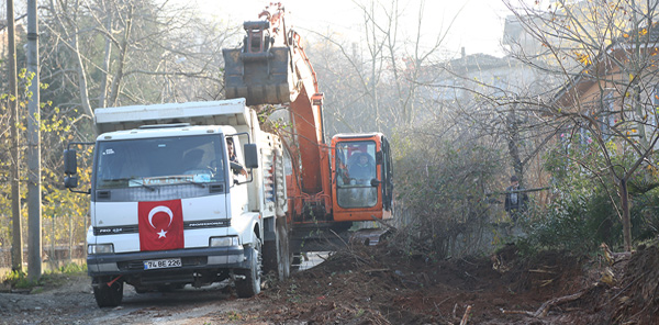 BOĞAZİÇİ CADDESİ GENİŞLETİLİYOR