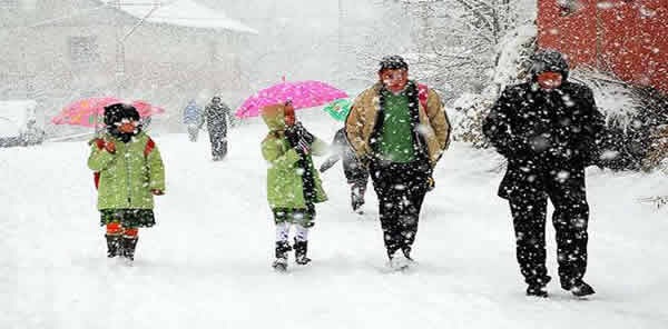 OKULLARA KAR TATİLİ