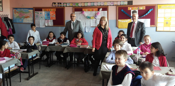 MÜDÜR KUNTOĞLU’NDAN SAPANCA İLKOKULU’NA ZİYARET