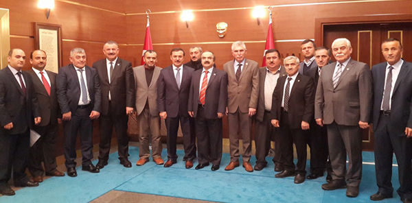 FEDERASYONDAN ZİYARETLER