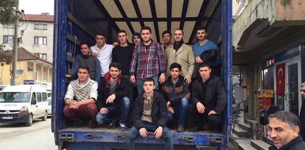 YARDIMLAR YOLA ÇIKTI