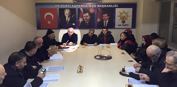 AK PARTİ SAPANCA KOORDİNATÖRÜ DEĞİŞİYOR