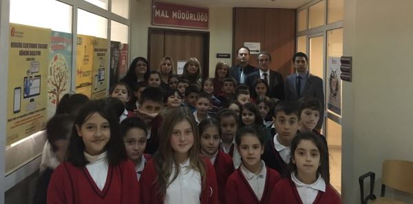 ÖĞRENCİLERDEN MALMÜDÜRÜ ÇETİN’E ZİYARET