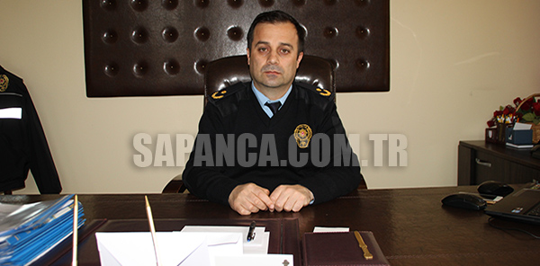 SAPANCA İLÇE EMNİYET MÜDÜRLÜĞÜ OSMAN YILDIRIM GÖREVİNE BAŞLADI