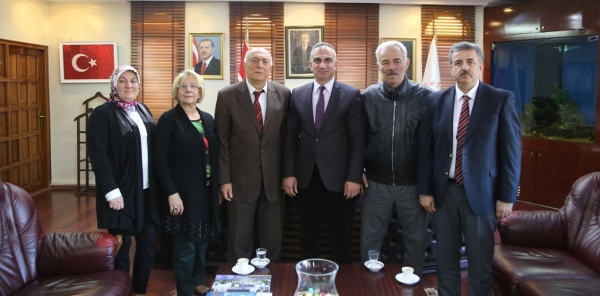 SİMA LAZ VAKFI’NDAN BAŞKAN YILMAZER’E ZİYARET