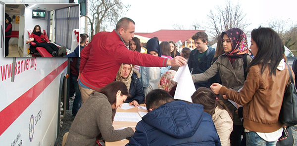 KAN BAĞIŞI ARACI SAPANCA MESLEK YÜKSEKOKULU’NDA