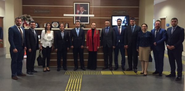 GENEL BAŞKAN YARDIMCILARINI ZİYARET ETTİLER