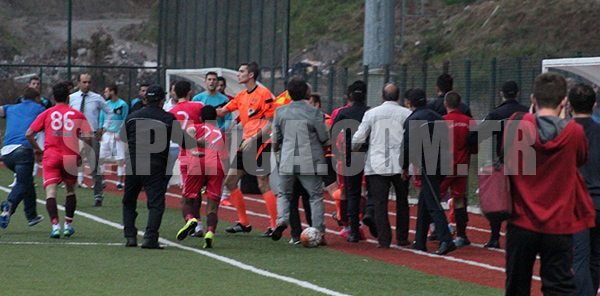 HAKEMİ DARP ETMEYE KALKTILAR