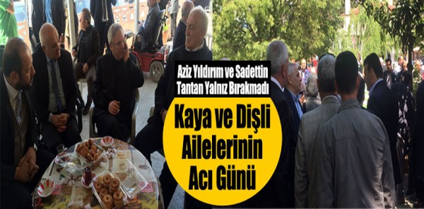 TANTAN VE YILDIRIM CENAZEDE BİR ARAYA GELDİ