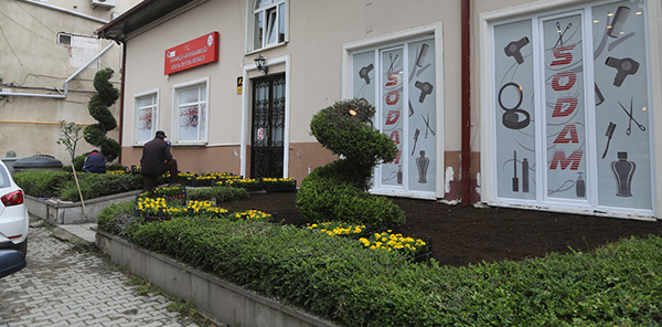 BELEDİYEDEN ESTETİK ÇALIŞMALAR