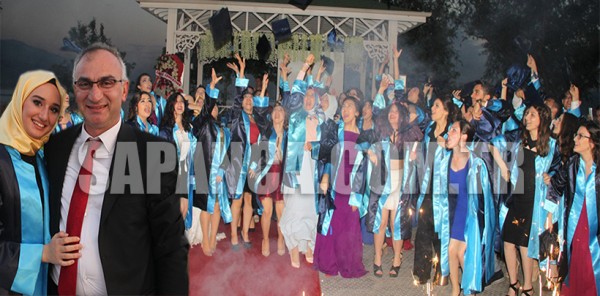 SAPANCA ANADOLU LİSESİ’NDE MEZUNİYET COŞKUSU