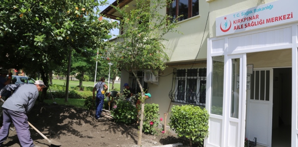 KIRKPINAR AİLE SAĞLIĞI MERKEZİ BAHÇESİ DÜZENLENİYOR