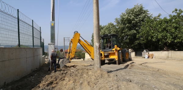 VELİOĞLU SOKAKTA ÇALIŞMALAR BAŞLADI