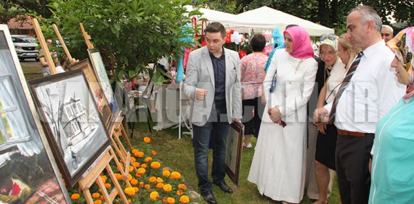 KIRKPINAR KÜLTÜR MERKEZİ SERGİSİ AÇILDI