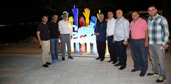 ŞABAN DİŞLİ SAPANCA SAHİLİNİ ÇOK BEĞENDİ