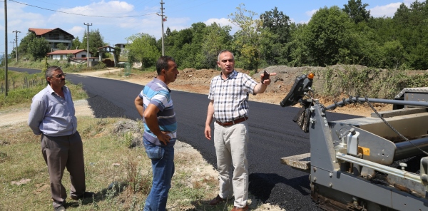 YILMAZER’DEN TOÇOĞLU’NA ASFALT TEŞEKKÜRÜ