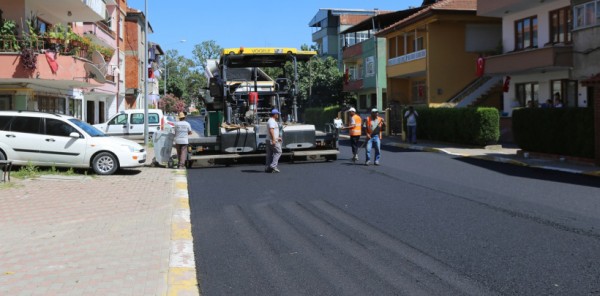 SAPANCA’DA ASFALT ATAĞI