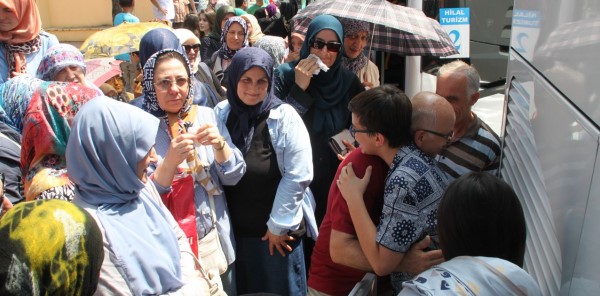 İLK HACI KAFİLESİ DUALARLA UĞURLANDI