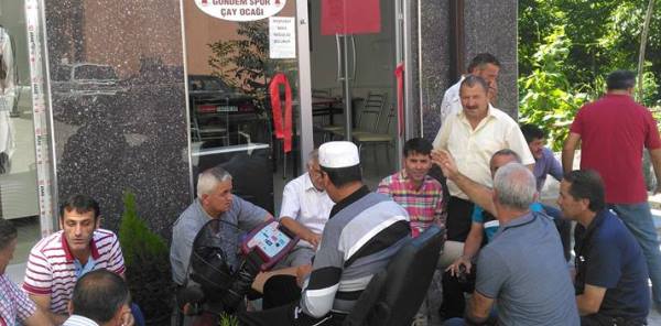 BAYRAM HOCA GÜNDEM SPOR ÇAY OCAĞI AÇILDI