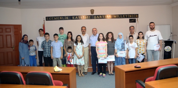 İNGİLİZCE KURSU TAMAMLANDI