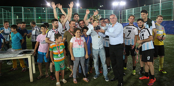 SAPANCA OLGUNLARDA ŞAMPİYONLAR BELLİ OLDU