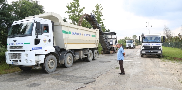 BELEDİYEDEN ALTERNATİF YOL ÇALIŞMASI