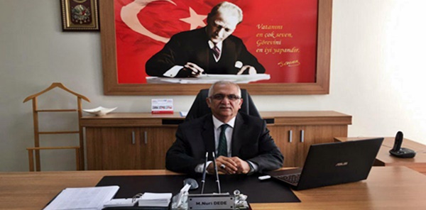 DEDE: ''BAŞARI DOLU BİR EĞİTİM-ÖĞRETİM YILI DİLİYORUM'