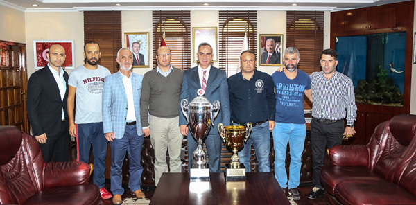 YILMAZER, ŞAMPİYONU AĞIRLADI