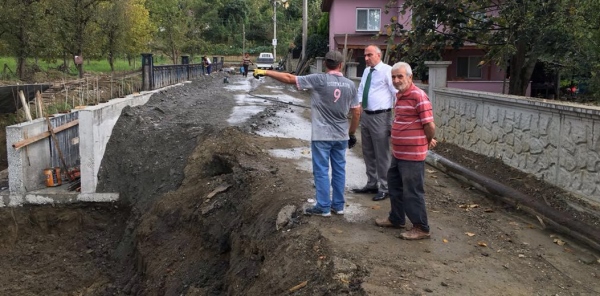 KURTKÖY’DE YAĞMUR SUYU ÇALIŞMASI