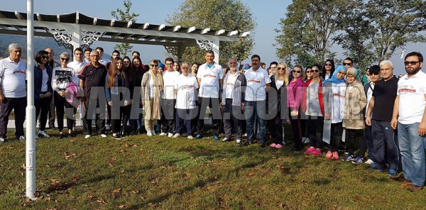 SAPANCA’DA 'SAĞLIKLI YAŞAM' YÜRÜYÜŞÜ