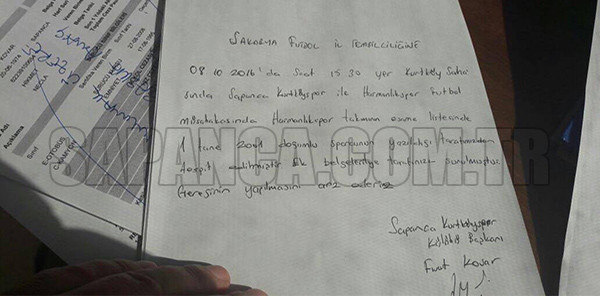 SAKARYA'DA 3-0 HÜKMEN KAOSU