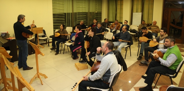 HALK MÜZİĞİ KORO ÇALIŞMALARI BAŞLADI