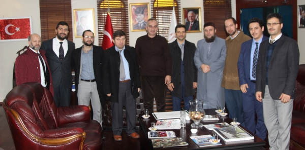 VAİZLERDEN BAŞKAN YILMAZER’E ZİYARET