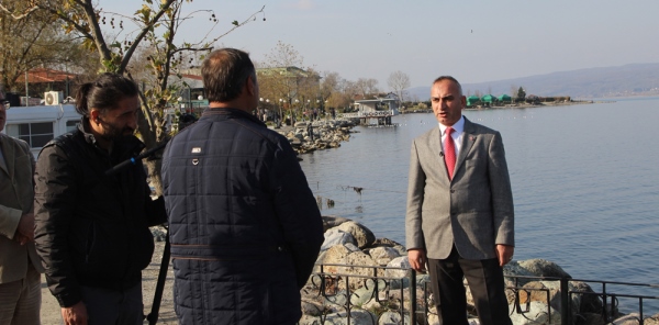 TRT SAPANCA’DA ÇEKİM YAPTI