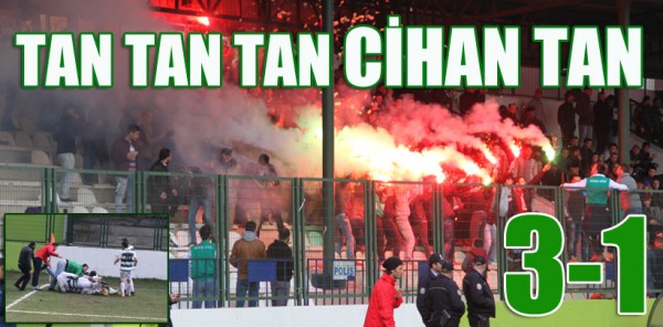 SAPANCA ESTİ GÜRLEDİ: 3-1