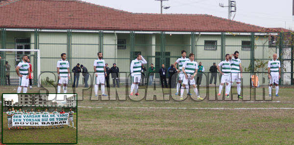 MAÇIN BAŞLAMA DÜDÜĞÜ ÇALDI AMA …