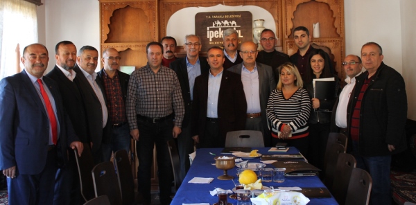 YILMAZER, İPEKYOLU BELEDİYELER BİRLİĞİ TOPLANTISINDA