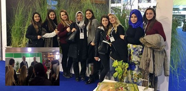 SAPANCA MYO ULUSLARARASI SÜS BİTKİLERİ FUARI’NDA