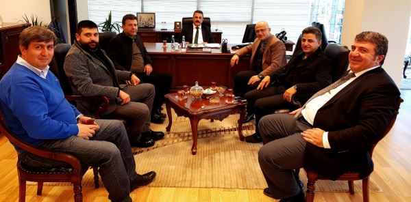 TANER’DEN TEBRİK ZİYARETİ