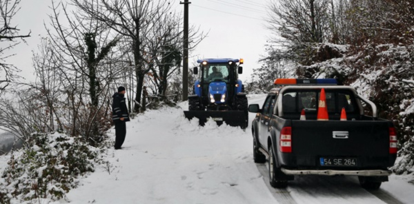 SAPANCA’DA KARLA MÜCADELE